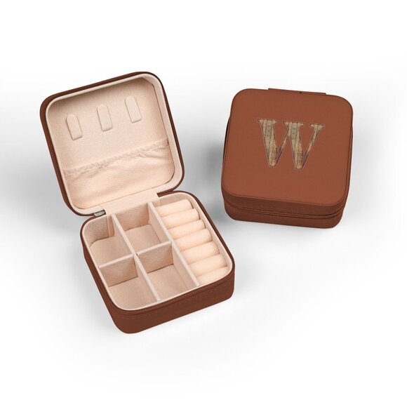 Jewelry Travel Box - Letter W - Picture 14 of 15